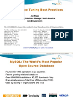 MySQL Perf Tuning Best Practices