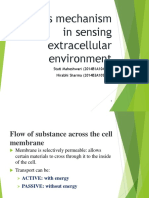 Sensing Extracelluar Environment - Stuti - Nirabhi