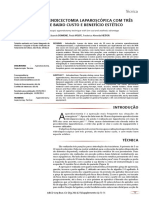 Técnica de Apendicectomia Laparoscópica Com Três PDF