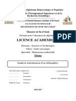 Etude Et Maintenance D'un Hélicoptère - PDF Rachad Moumni