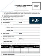 Job App Form