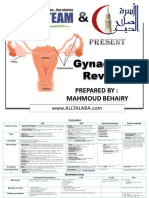 gynacology - revision - finalمدونة كل العرب الطبية PDF