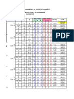 Plantilla de Hoja Excel para Topografia