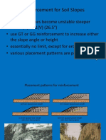 Reinforcement For Soil Slopes