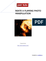 How To Create A Flaming Photo Manipulation