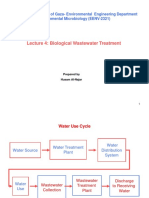 L4. Biological Wastewater Treatment2 PDF