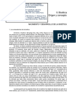 ASP. Eticos y Legales. Bioética. Origen y Concepto. Enfermeria.