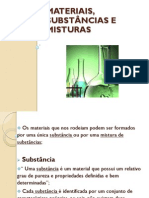 Materiais, Substâncias e Misturas-1