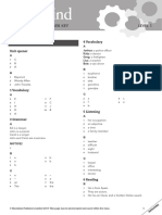 OpenMind 1 Unit 2 Student's Book Answer Key