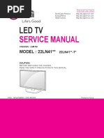 LG 22LN41xx - Chassis LM91M