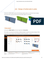 Design of Bolted Plate To Plate Connection (En) - IDEA StatiCa