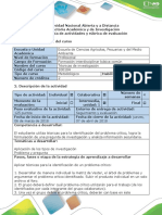 Guía de Actividades y RTec. Investigacion - Actividad 3 Diagnosticar y Caracterizar El Problema de Investigación