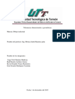 Tolerancias Dimensionales y Geométricas