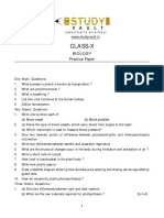 Assignment DPS BIO Practice Paper-01 Class-X 0110