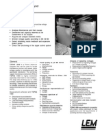 TOPAS 1000: Power Network Analyser