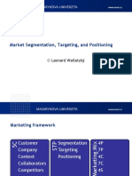 Market Segmentation