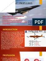 Aircraft Propulsion: Presented By: B. BALAJI - 111115019 DIBYAJYOTI NAYAK - 111115023