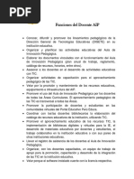 Funciones Del Docente AIP