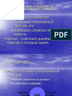 Microbial Stoichiometry