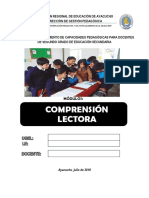 Separata Comprensión Secundaria 2015 Revisado