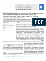 Evaluation of Drug and Sunscreen Permeation Via Skin Irradiated With UVA and UVB Comparisons of Normal Skin and Chronologically Aged Skin