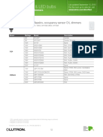 Dimmable LED:CFL Lightbulbs