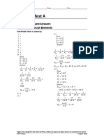 Chapter Test A: Teacher Notes and Answers Circuits and Circuit Elements