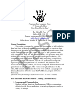 Asl 743 Syllabus Fass