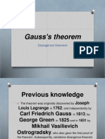 Gauss's Theorem