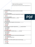 CAD Lab Viva Questions