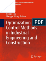 (Intelligent Systems, Control and Automation_ Science and Engineering 72) B. S. Goh, W. J. Leong, K. L. Teo (Auth.), Honglei Xu, Xiangyu Wang (Eds.)-Optimization and Control Methods in Industrial Engi