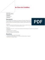 Practicante de Área de Créditos BCP