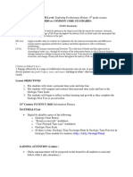 Lesson TITLE and GRADE Level: Exploring Evolutionary History, 8 Ca Content Standards or Common Core Standards