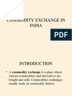 Commodity Exchange in India