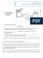 Ficha Trabalho Grécia Atenas e Esparta