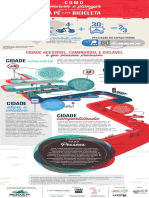 Infográfico Ciclistas e Pedestres Bicicleta Nos Planos PDF