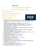 Software Engineering - Lecture Notes, Study Material and Important Questions, Answers