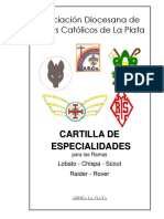 Cartilla de Especialidades ADISCA La Plata 