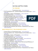 Transmission Lines and Wave Guides - Lecture Notes, Study Material and Important Questions, Answers