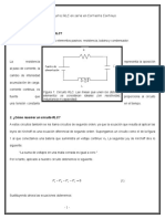 RLC en CC 1