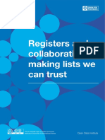 Registers and Collaboration: Making Lists We Can Trust