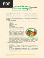 Alimentación Ecológica - Resuelta