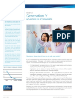 Gen y Report Implications For Office Markets