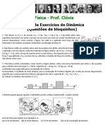  Lista 1 de Exercícios de Dinâmica (Questões de Bloquinhos) 