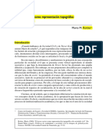 El Tercer Sector Como Representación Topográfica de Sociedad Civil