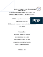 Estilos de Comunicacion - Diagnostico e Informe Psicologico