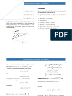 Derivadas de Funciones Vectoriales