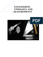 Engineering Metrology and Measurements Notes