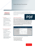 Oracle Services Procurement Rocurement