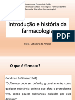 Aula 01 História Da Farmacologia